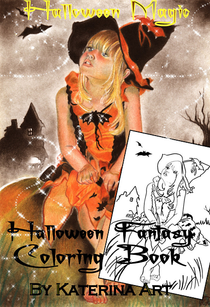 KaterinaKoukiotis-Halloween Magic Coloring Book